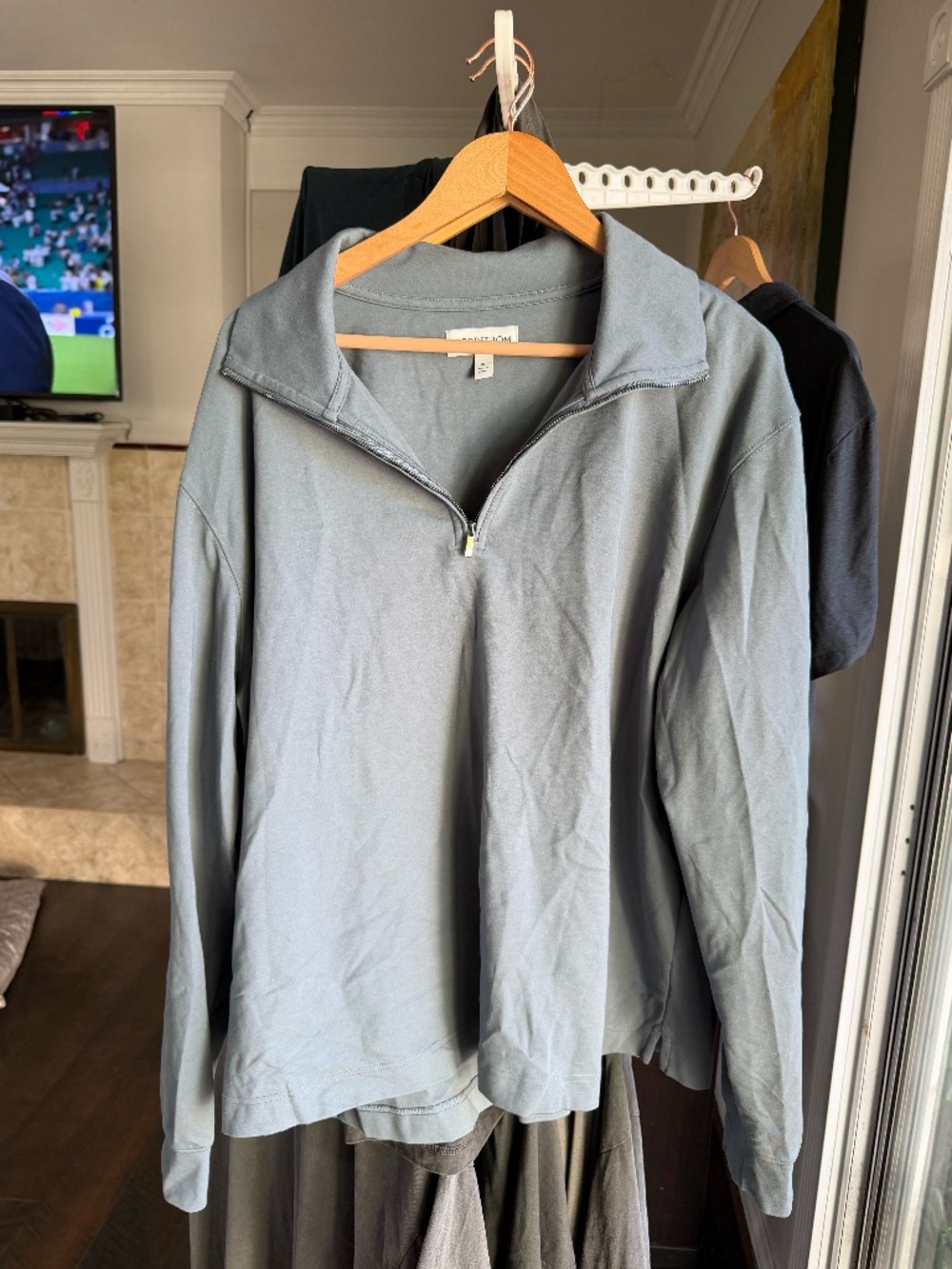 NORDSTROM MENS QUARTERZIP (XL)